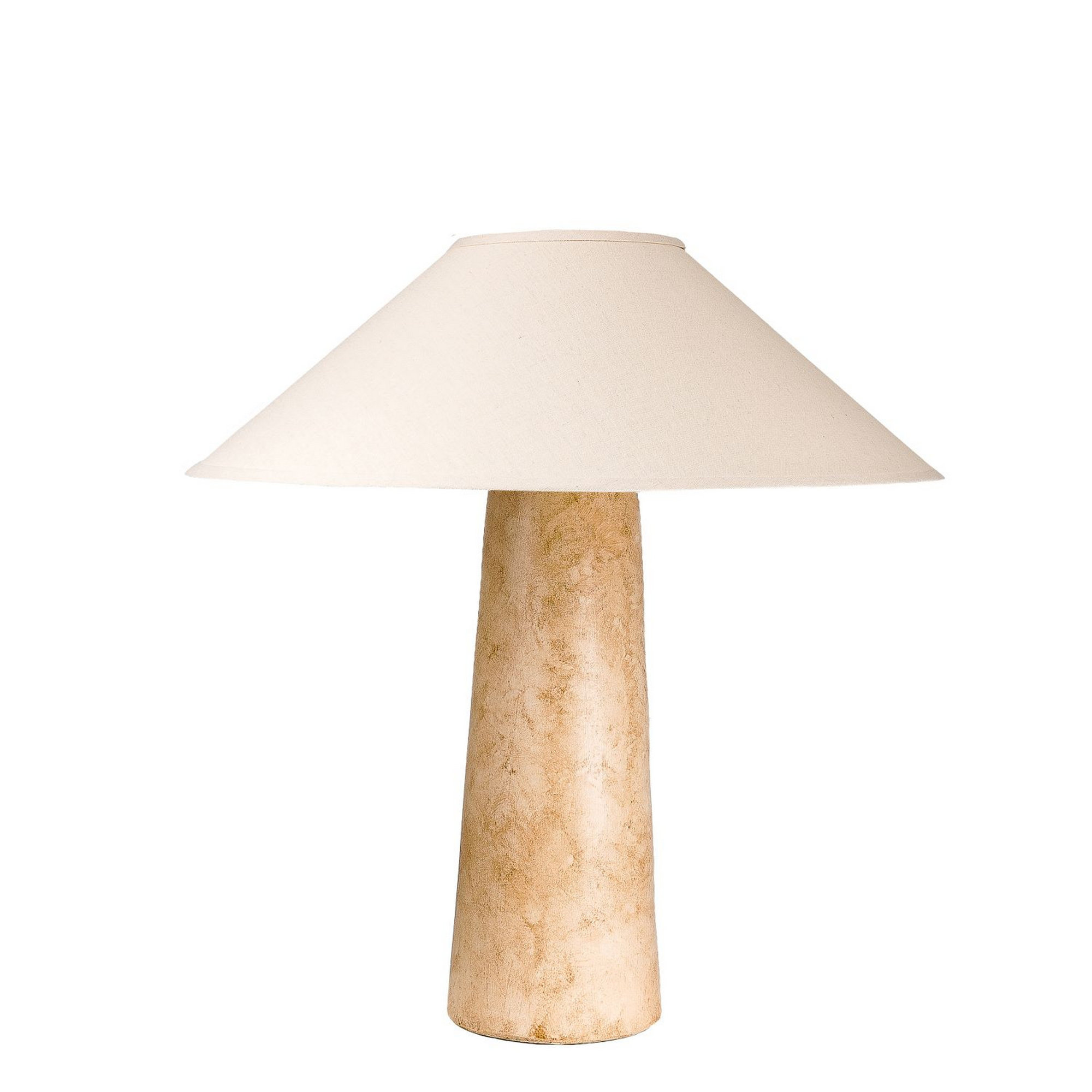 Hemlock Hydrocal Table Lamp, No, Brown