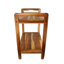 Banc de douche en teck Eleganto