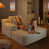 Velours côtelé beige