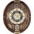 Melodies In Motion Wall Clock With 30 High-Quality Melodies, Light Sensor, And Volume Control