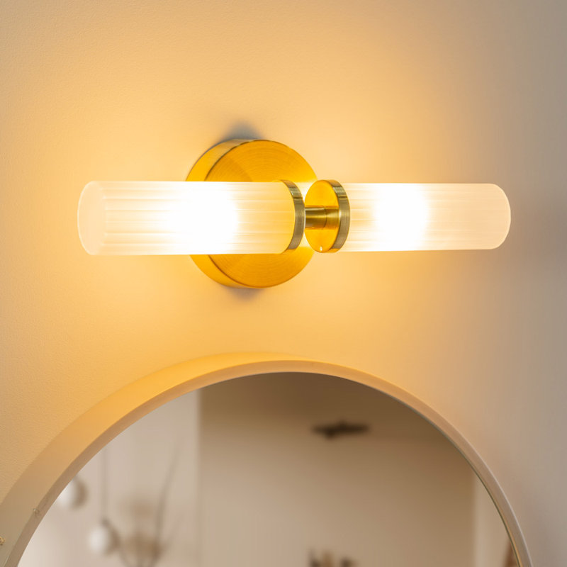 Adejah Glass Armed Sconce, Yes