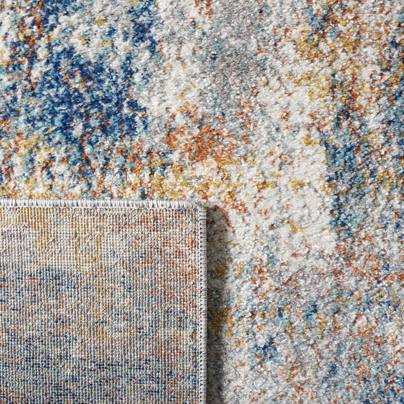Tapis abstrait Banegas Performance, Rectangle 3 pi x 5 pi