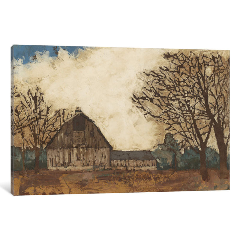 Erstwhile Barn I by Megan Meagher - 1 Piece Wrapped Canvas Painting, 101.6 cm H x 66.04 cm W x 1.91 cm D