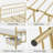 Classic Metal Platform Bed Iron Open-Frame Bed with High Headboard and Footboard-1832431509-1816487944