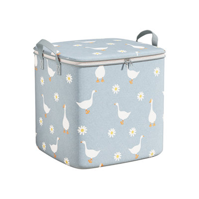  Bacs de rangement de 140 L avec couvercles et poignées renforcées, sacs de rangement pour vêtements, boîtes de déménagement, paniers de rangement pour couverture, édredon, oreiller, literie