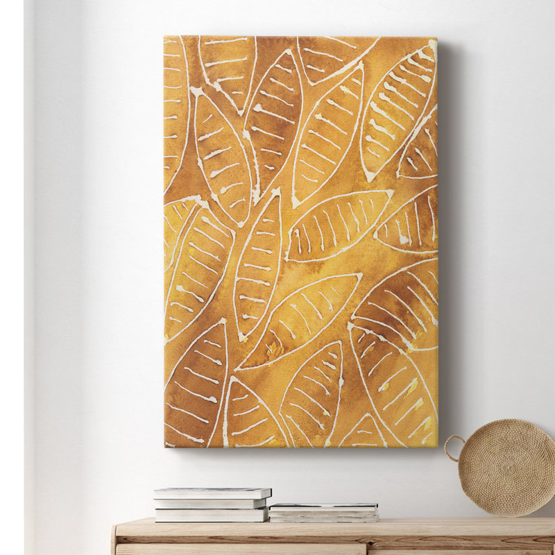 - Peinture sur toile tendue, H 48 po x l 32 po x P 1,5 po