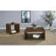 Flint Dark Pine Square Engineered Wood Coffee Table-939000827