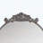 58x24 Inch Arched Full Body Mirror with Vintage Carved Applique-117805385