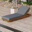 Chaise longue d'extérieur avec dossier réglable à 6 positions, bois d'acacia massif-1499121146