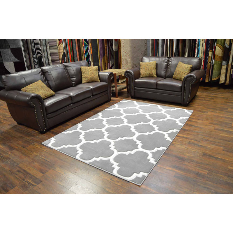Mccampbell Indoor Rug, Rectangle 2'7'' x 4'