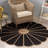 Natural Fiber 384 Flatweave Jute Floral Indoor Use Only Rug-967275350