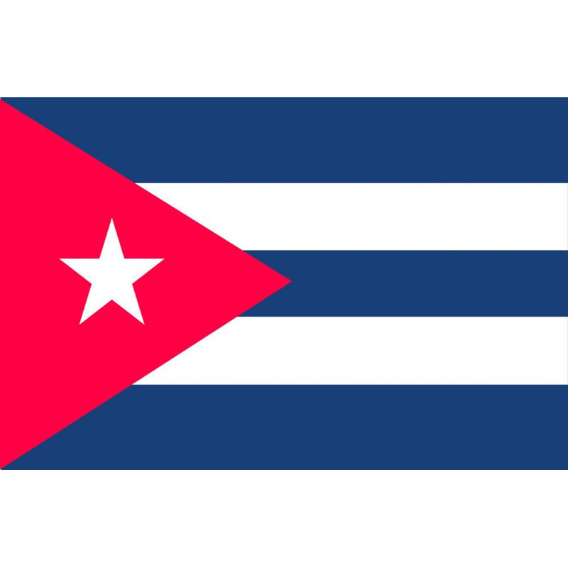 Drapeau de maison 2 côtés en nylon 3 x 5 pi allied de cuba