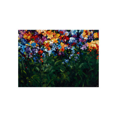 Floral Fields par Sydney Edmunds - peinture sur toile tendue