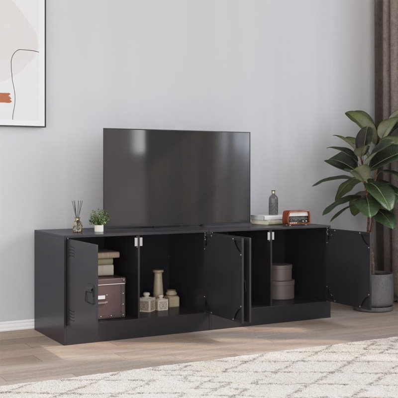 Ardussi TV Stand for TVs up to 24", Black