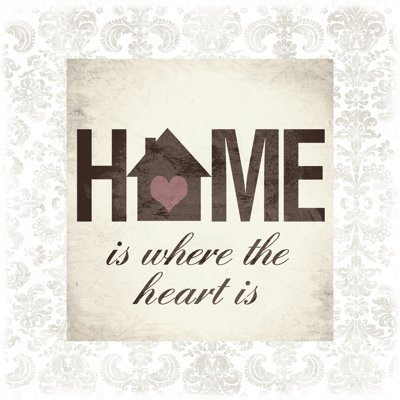 Home Heart 5 - Wrapped Canvas Print