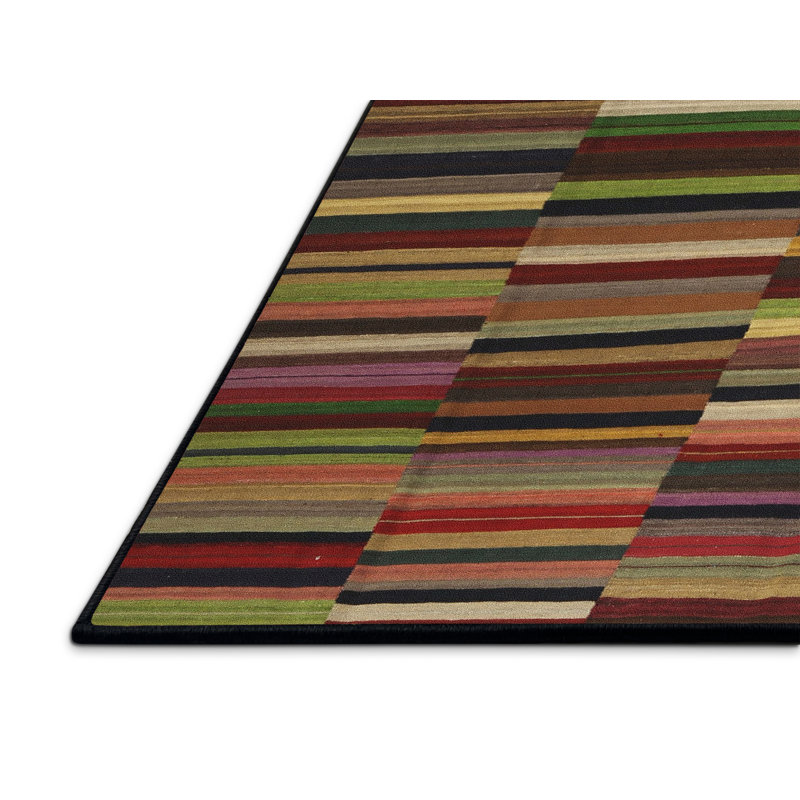 Sheneka Striped Indoor Rug, Rectangle 2' x 4'