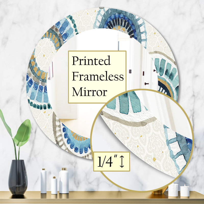 Miroir mural Modern Timetable II, H 31,5 po x l 23,7 po