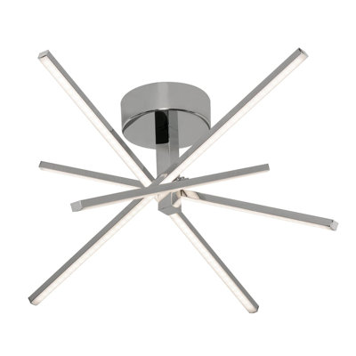 Iuturna Acrylic LED Semi Flush Mount
