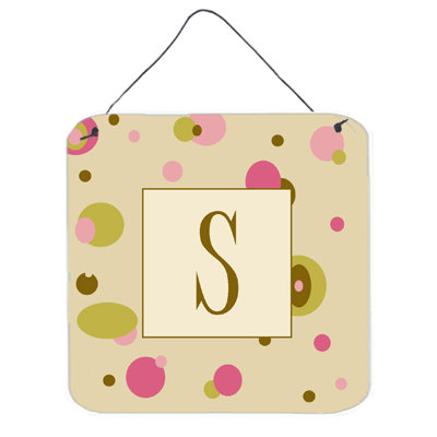 Impression sur plaque à motif monogramme par denny knight