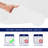 Azriah Luxury Chenille Super Soft Absorbent Polyester Rectangle Non-Slip Bath Rug-1262013282-1262013290