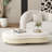 Masek Modern Extendable Coffee Table, Stylish Creative Rotating Coffee Table