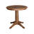 Delmontez 2 - Person Solid Wood Top Pedestal Dining Set-1418498276