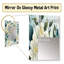 Motif tropical Deirore Coastal Neutrals - miroir unique tropical-1727096283
