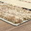 Tapis brun clair en polyester tissé Karastan Rugs Traverse-1377907679