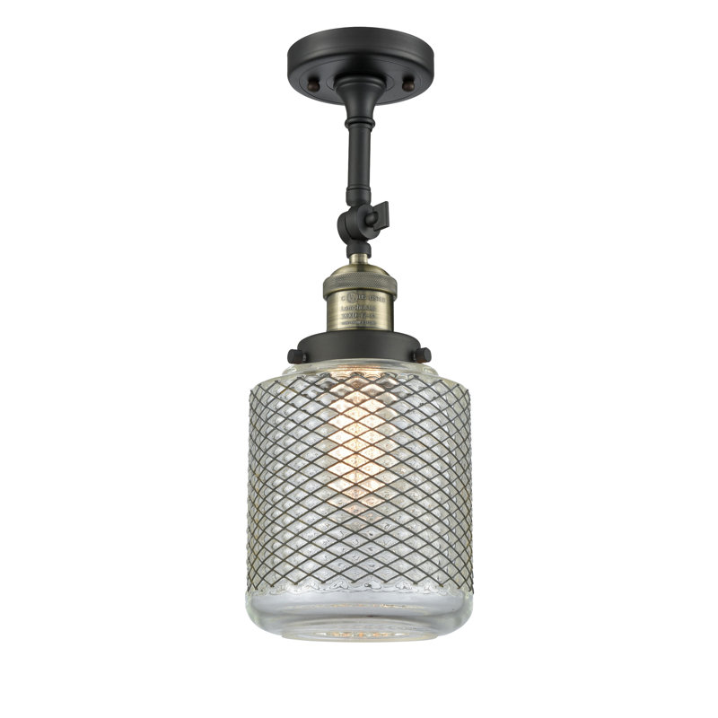 Iyana Dimmable Bath Sconce, Black Antique Brass, Bulb Not Included