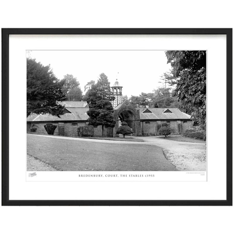 Bredenbury, Court, The Stables C1955 by Francis Frith - Single Picture Frame Print, 40cm H x 50cm W x 2.3cm D