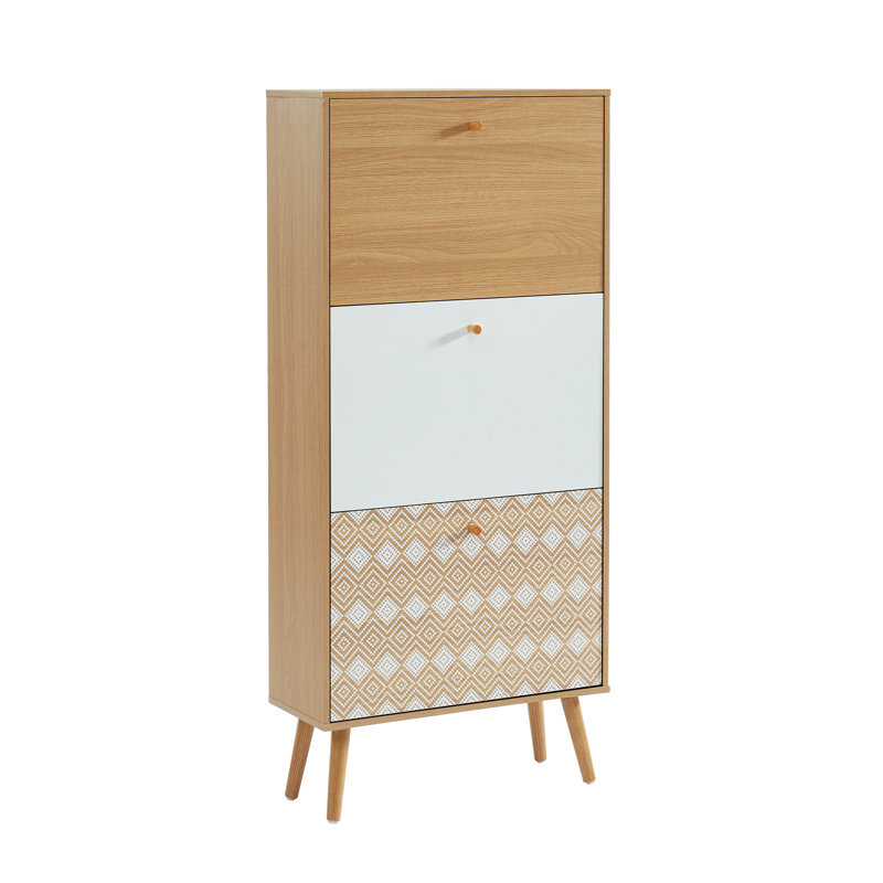 18 Pair Shoe Storage Cabinet