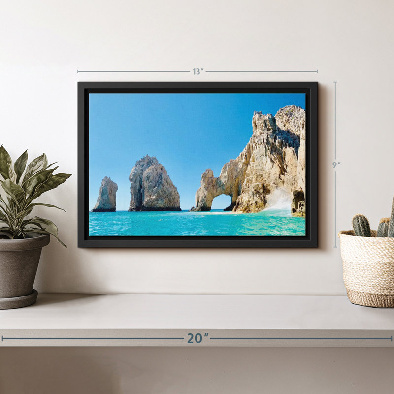 Plage "Arche de Cabo San Lucas", H 9 po x l 13 po