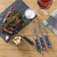 Au Nain 4-Piece Steak Knife Set with Pearlized Handles-88950872
