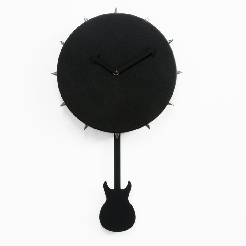 Doyon Leather Wall Clock