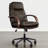 Mid-Century Diamond-Stitched 360° Swivel Office Chair-1510848594