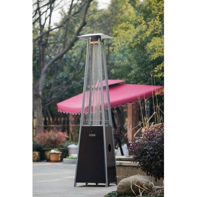 Quartz Glass Tube Patio Heater, Visual Flame Heater, 40000BTU
