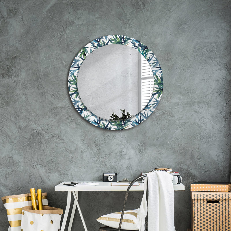 Huldar Glass Flat Wall Mirror