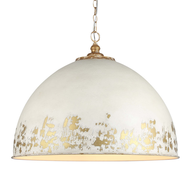 Luminaire suspendu 5 lumières Alison, Beige