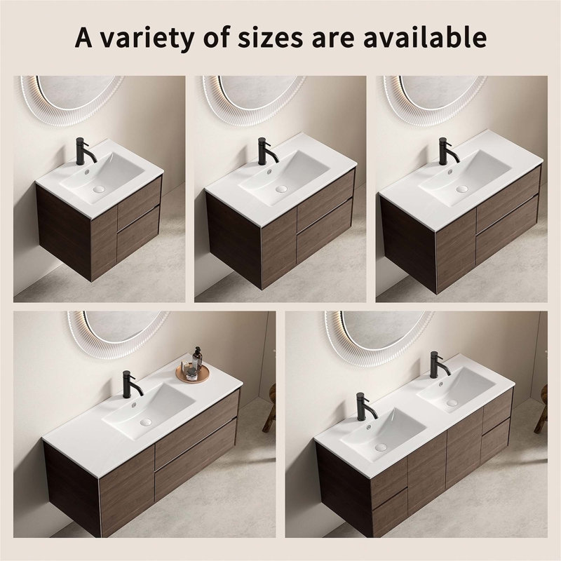 Lavabo vasque rond 15 po en béton gris moderne et élégant pour les salles de bain contemporaines