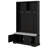 78.7" Hall Tree With Sliding Doors, Versatile Coat Rack With 6 Silvery Hooks & Handles, Bench Cabinet W/Shoe Storage-820950160