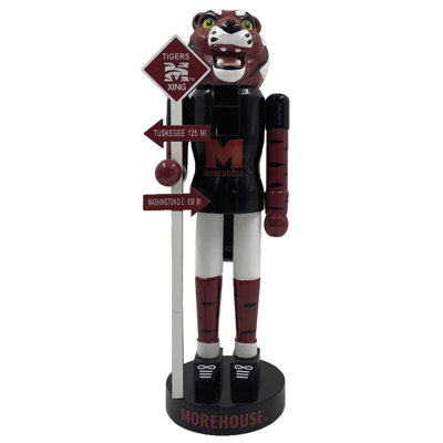 NCAA Morehouse Tigers 12"  Rivalry Nutcracker