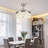 Alifonso 42 Inch Ceiling Fan Light 3 Dimmable Color Temperature With Remote Control