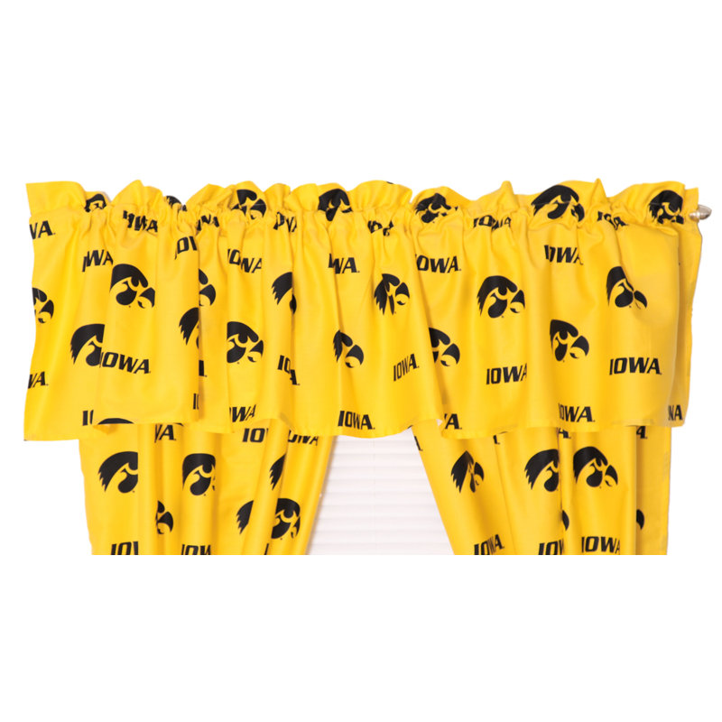 NCAA Tailored Window Valance