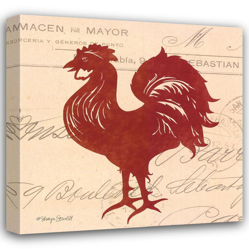 Tuscan Rooster III, 28" H x 28" W