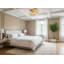 Transitional 4 Light Gold Square Flush Mount-1738798505