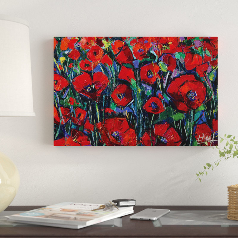 « pop of symphony », reproduction sur toile, H 18 po x l 26 po x P 1,5 po