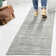 Yaniyah Classic Solid Low-Pile Machine-Washable Cream Rug