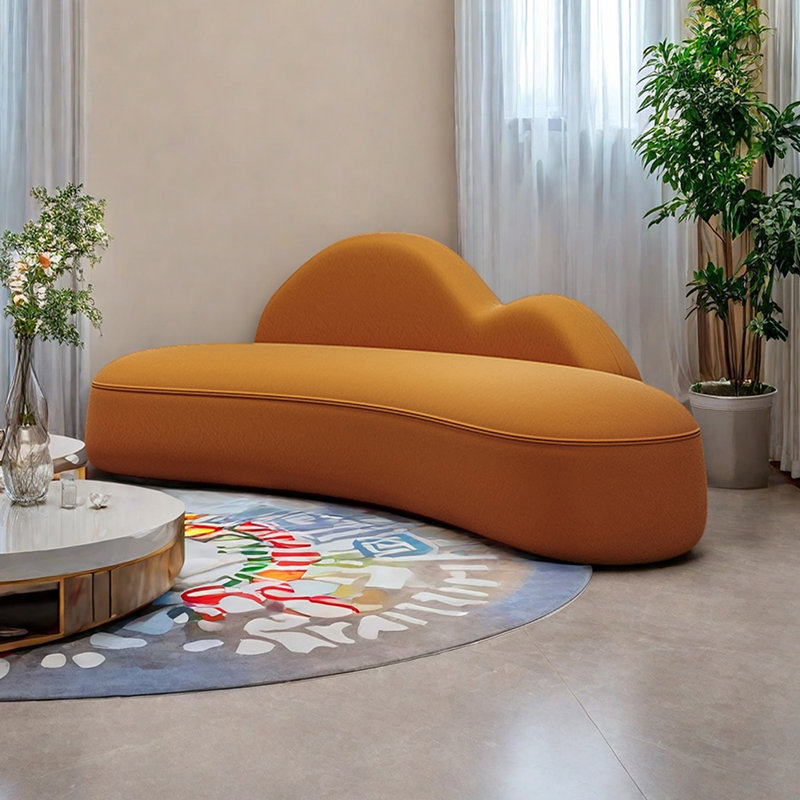 Méridiennes d'intérieur Living, Orange, Face à la gauche
