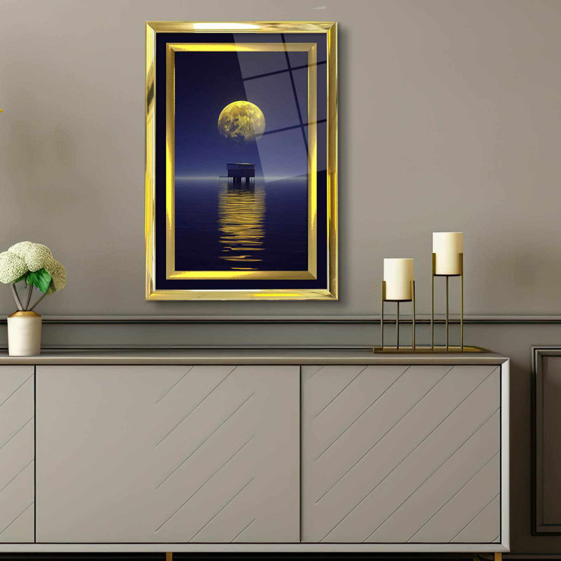 Peinture décorative encadrée