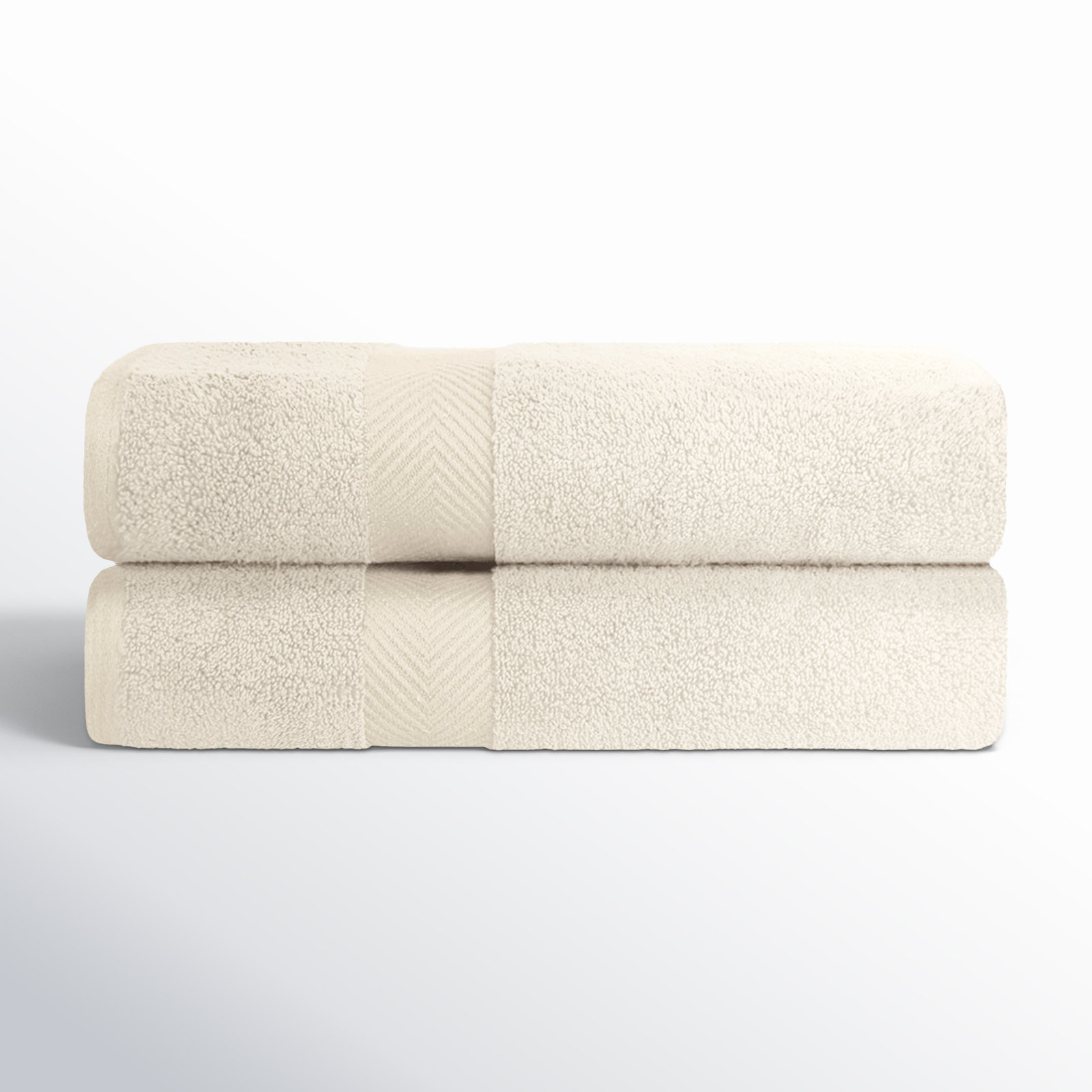 Hamachi 100% Cotton Bath Sheet, Ivory